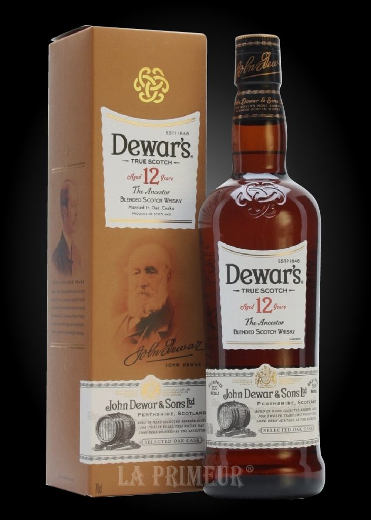 Dewar's 12 YO Blended Scotch Whisky - La Primeur