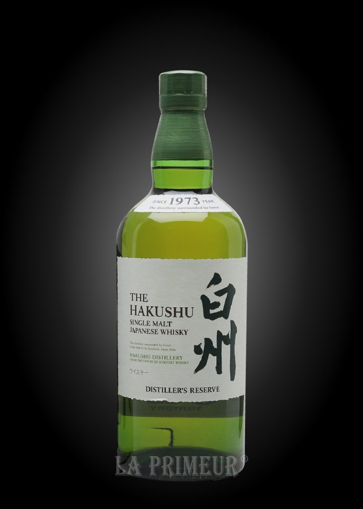 Suntory Hakushu Distiller S Reserve Japanese Single Malt Whisky La Primeur