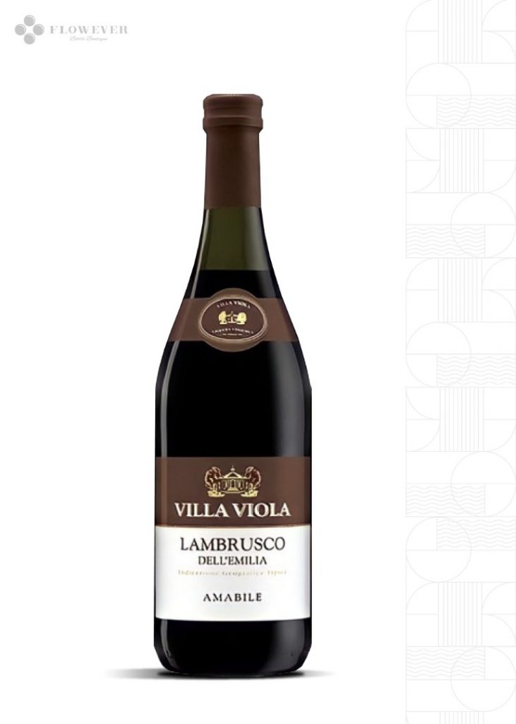 Villa Viola Lambrusco Dell'Emilia IGT Amabile - La Primeur